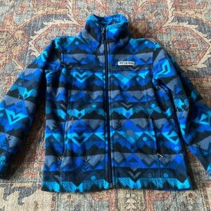 Boys Columbia Aztec Fleece Jacket, Size 6/7